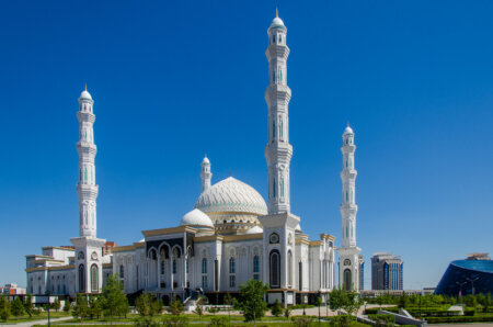 Hazret Sultan mosque, author @rus.kurbanov