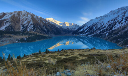 Big Almaty lake, Kazakhstan, Almaty