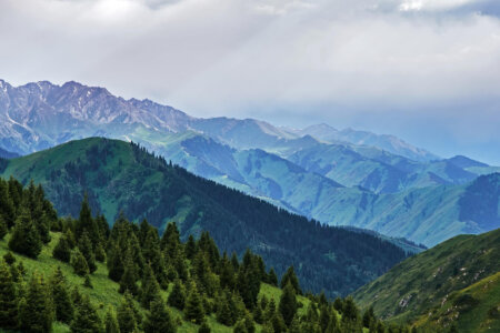 Tianshan mountains, Almaty, Kazakhstan