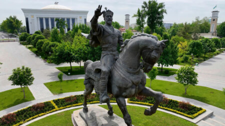 Amir Timur square, Tashkent, Uzbekistan